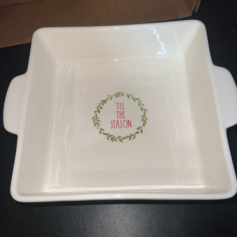 Rae Dunn tis the season 8x8 Baking Dish